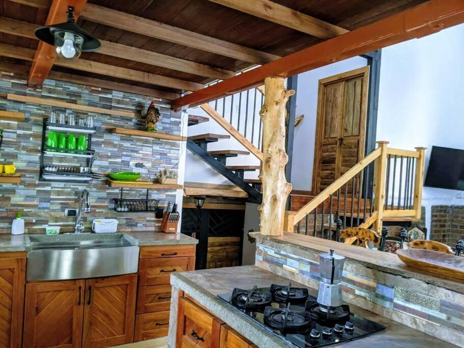 El Encanto Mountain Cabin Salento Exterior foto